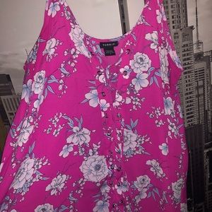 Torrid size 1 floral tank top